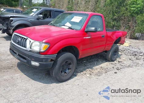 2001 Toyota Tacoma из США, поврежденный, VIN 5TEPM62N61Z724839